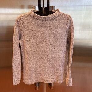 Cozy Knit Sweater in Light Gray